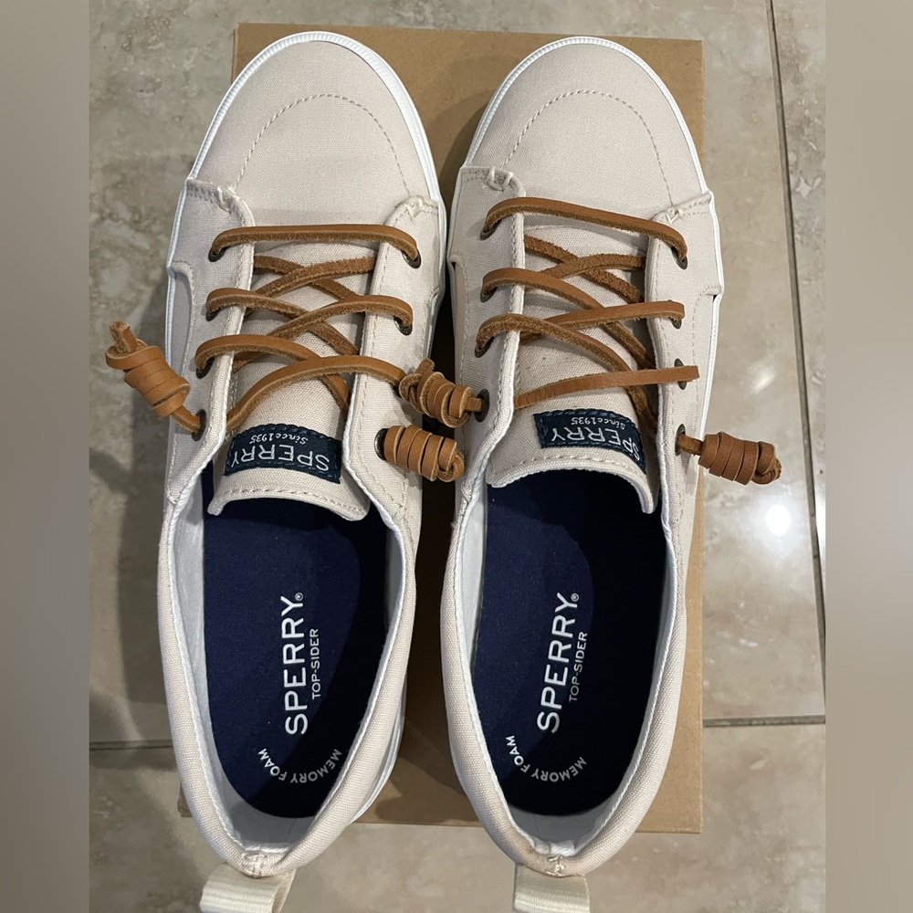 Sperry Top Slider Canvas Shoes